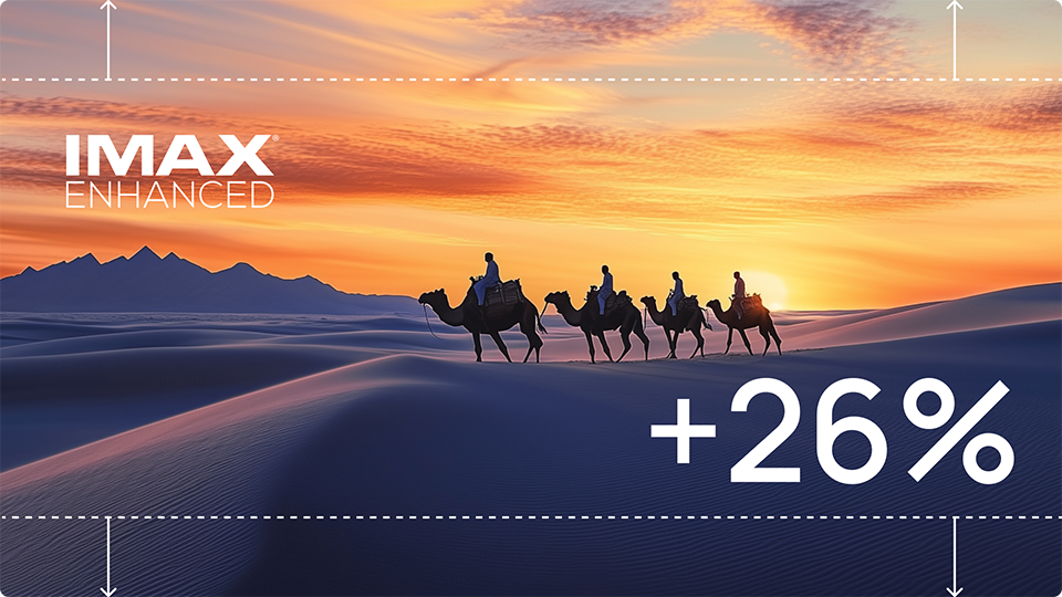 IMAX Enhanced & Dolby Vision Certified