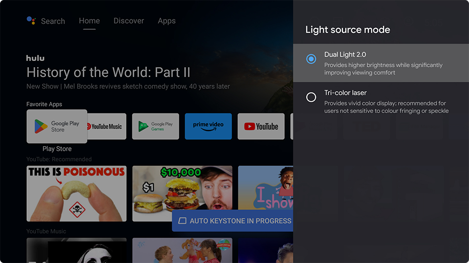 Adaptive Light Modes: Precision Tailored for Every Scene