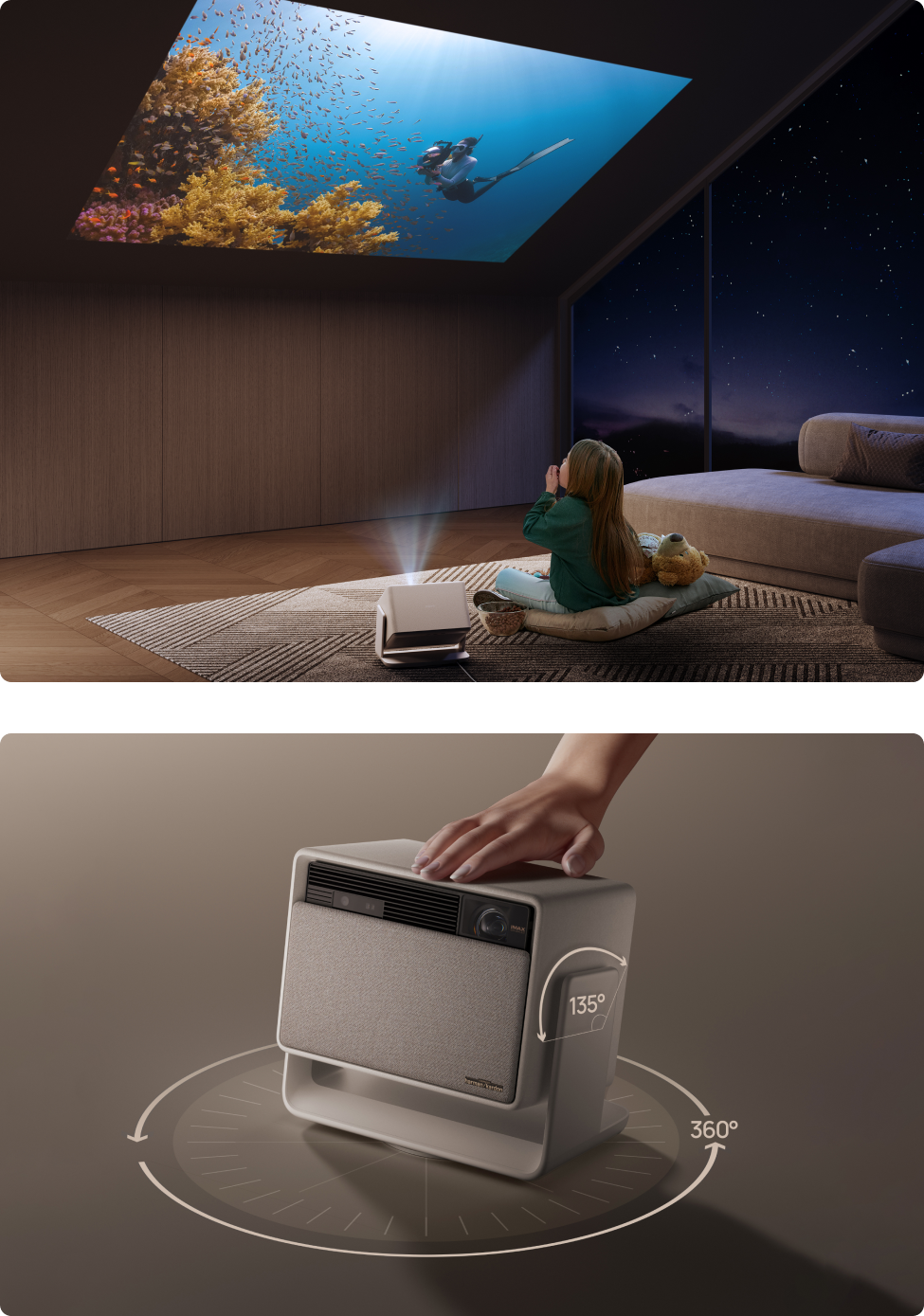 Built-in Flexible Stand